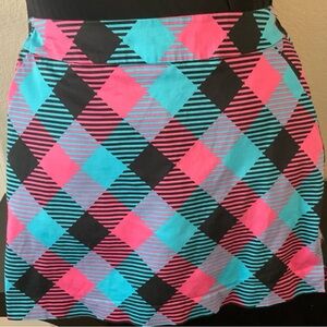 Loudmouth Pink and Blue Athletic Skort